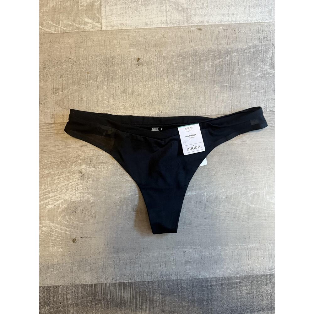 Auden Invisible Edge Thong Womens Small Seamless Underwear Soft Stretch New